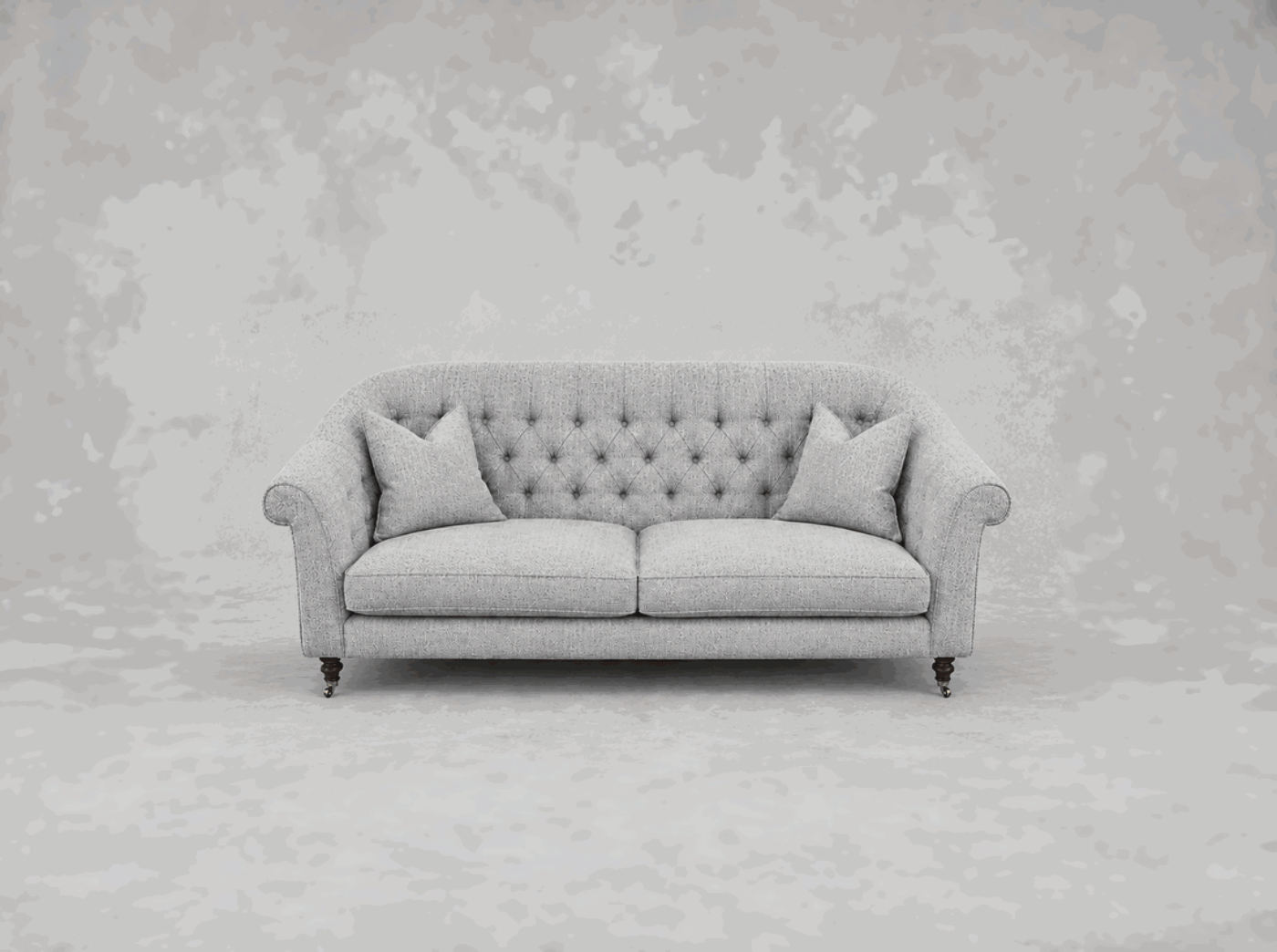 Outlet Manchester: Abbotsbury 3 seater sofa in Linwood Malmo Denim