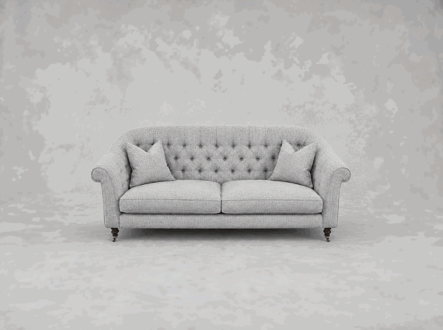 Outlet Manchester: Abbotsbury 3 seater sofa in Linwood Malmo Denim