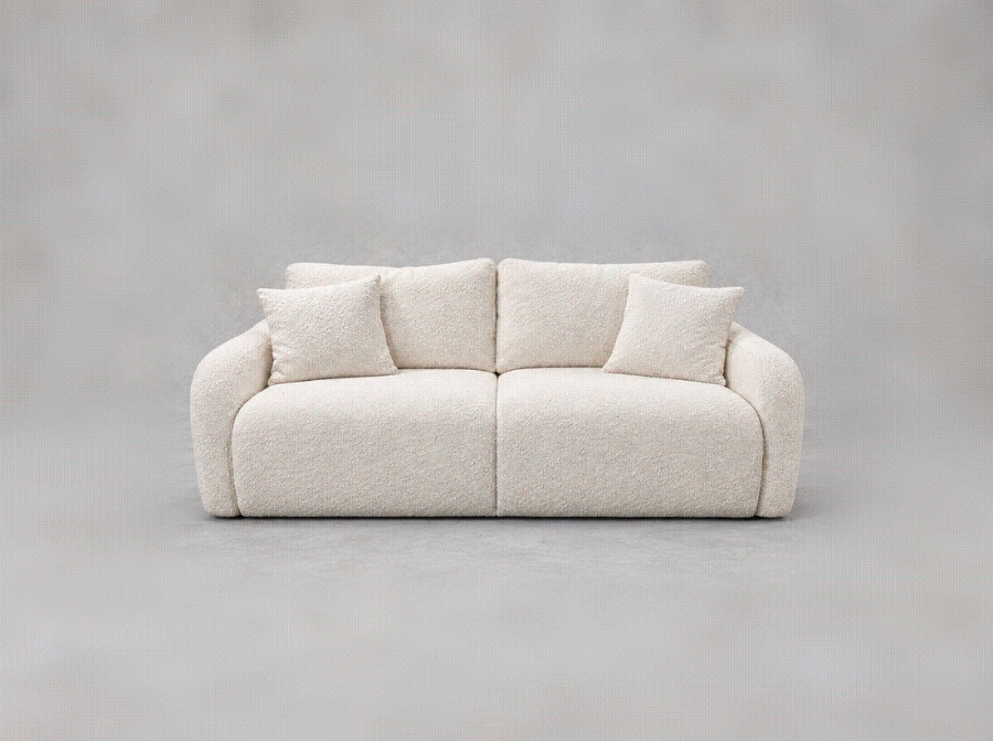 Outlet  West Sussex: Muse 3 seater sofa in Amberley Natural