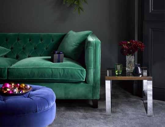 square green chesterfield sofa