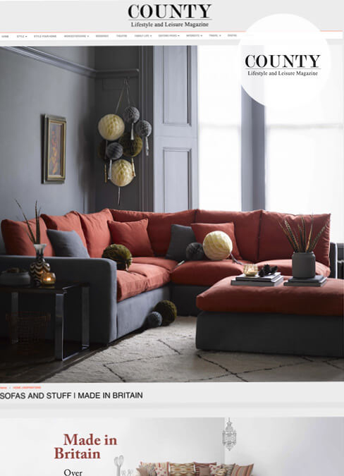 Country Lifestyle and Leisure Feature Sofas and Stuff