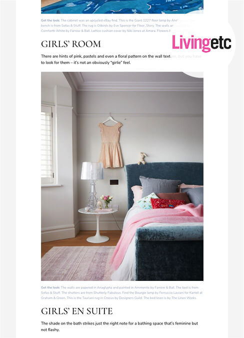 Living Etc Feature Sofas and Stuff Velvet Bed