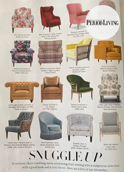 Period Living Feature Sofas and Stuff Alwinton Chair