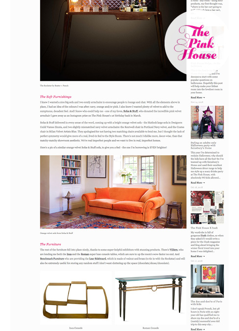 The Pink House Feature Sofas and Stuff Matlock Sofa
