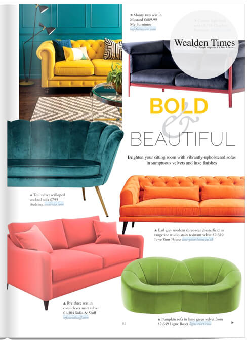 Wealdon Times Feature Sofas and Stuff Rye sofa
