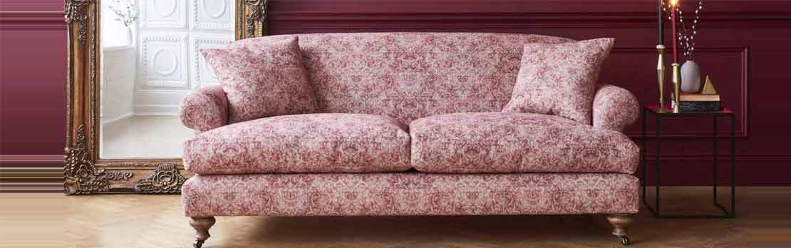 Red Sofa in a stately home