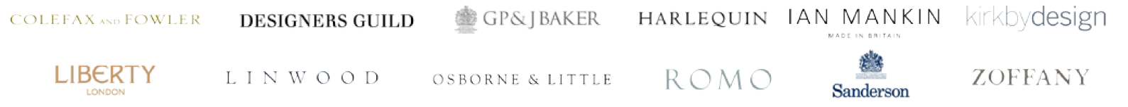 designer fabric sofa brand logos