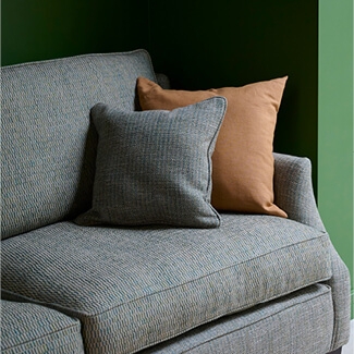 Upperton Snuggler in Designers Guild Corda Olive