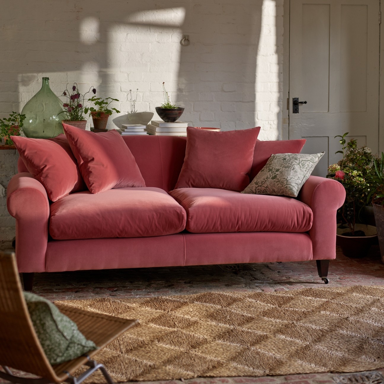 Enjoy up to 80% off ex-display sofas, fabrics, and one-off showroom pieces